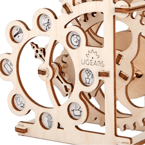 Puzzle mécanique en bois de dynamomètre-Ugears--