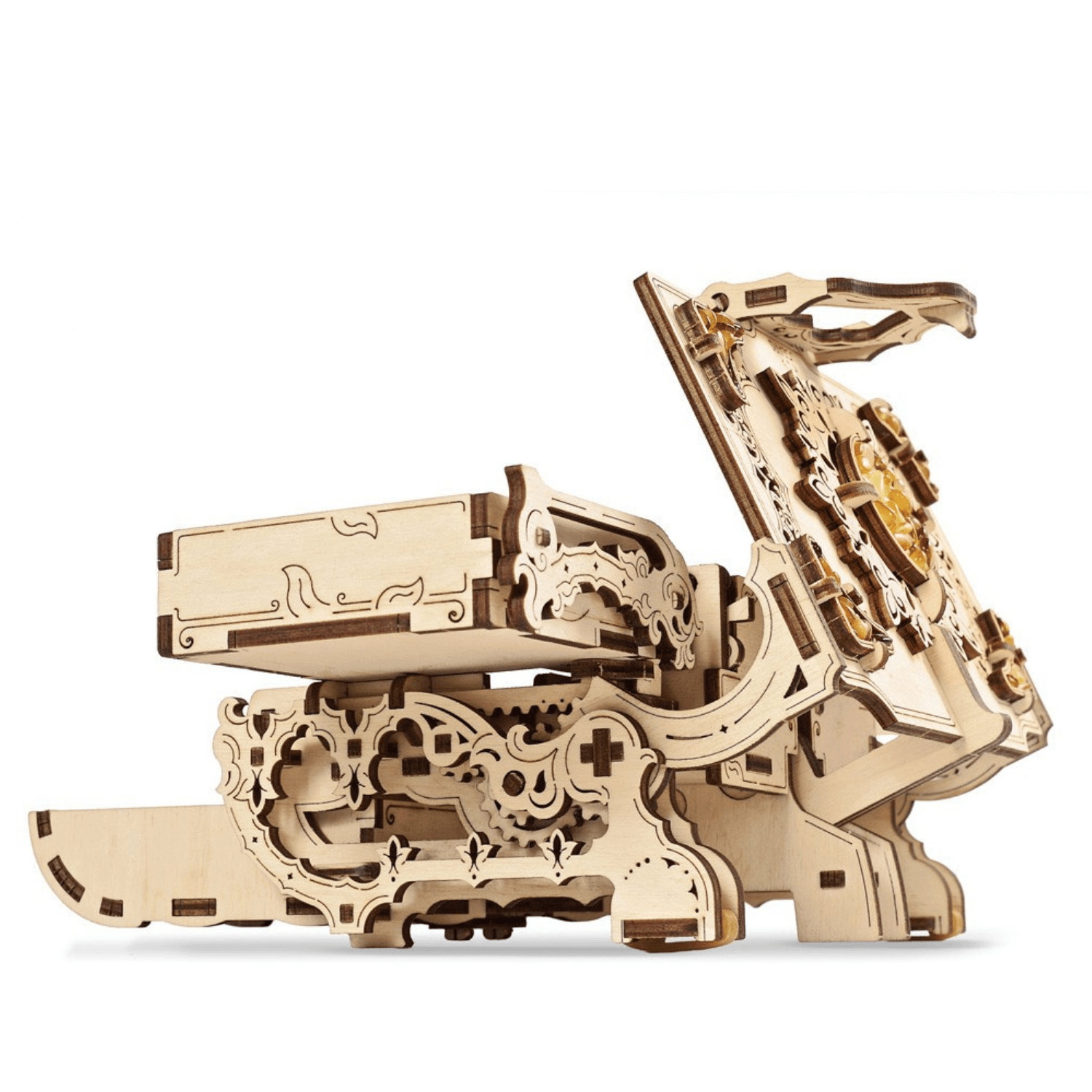 Amber Casket Mechanical Wooden Puzzle Ugears--