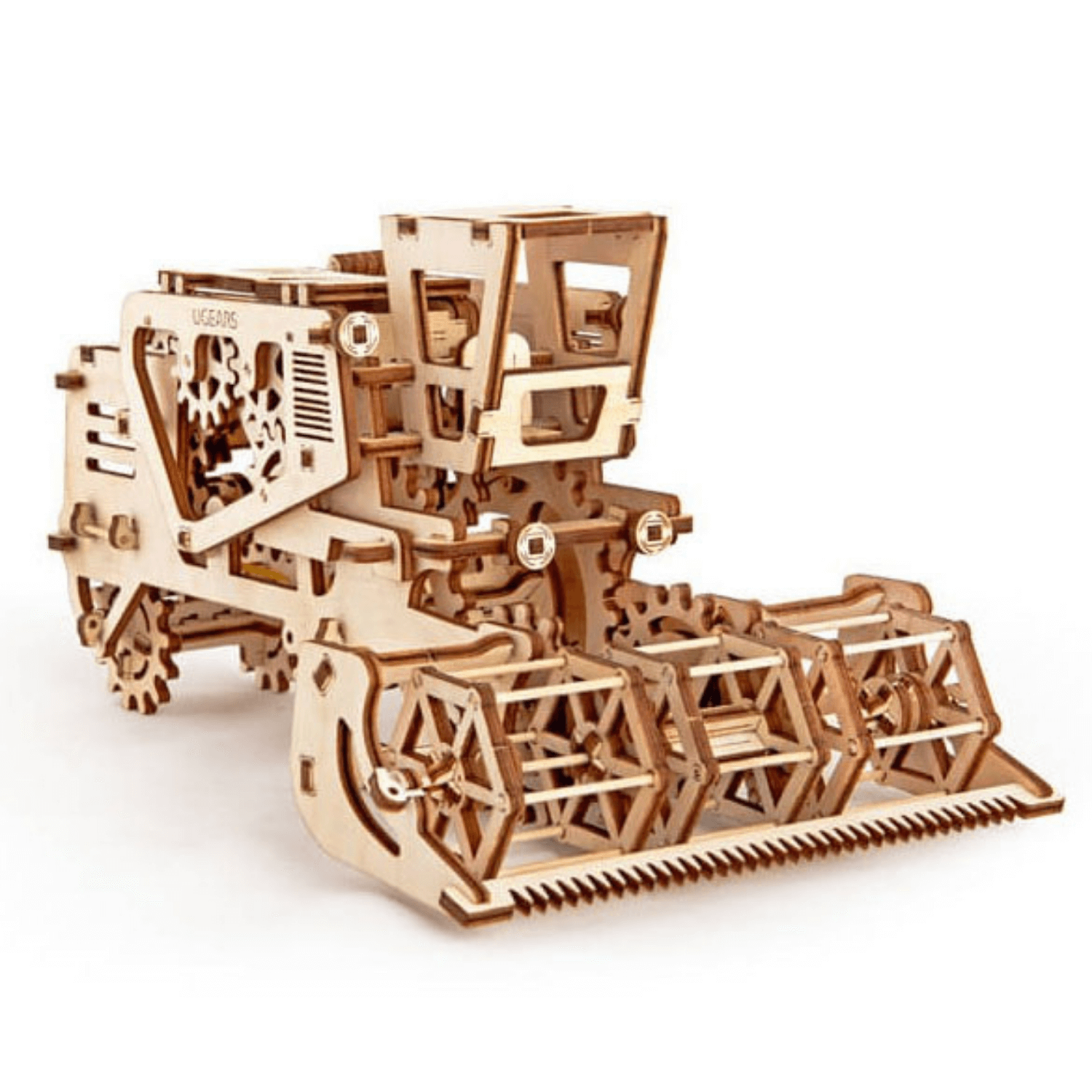 Combine Harvester Modelbouwset-Mechanische Houten Puzzel-Uitrustingsstukken-...