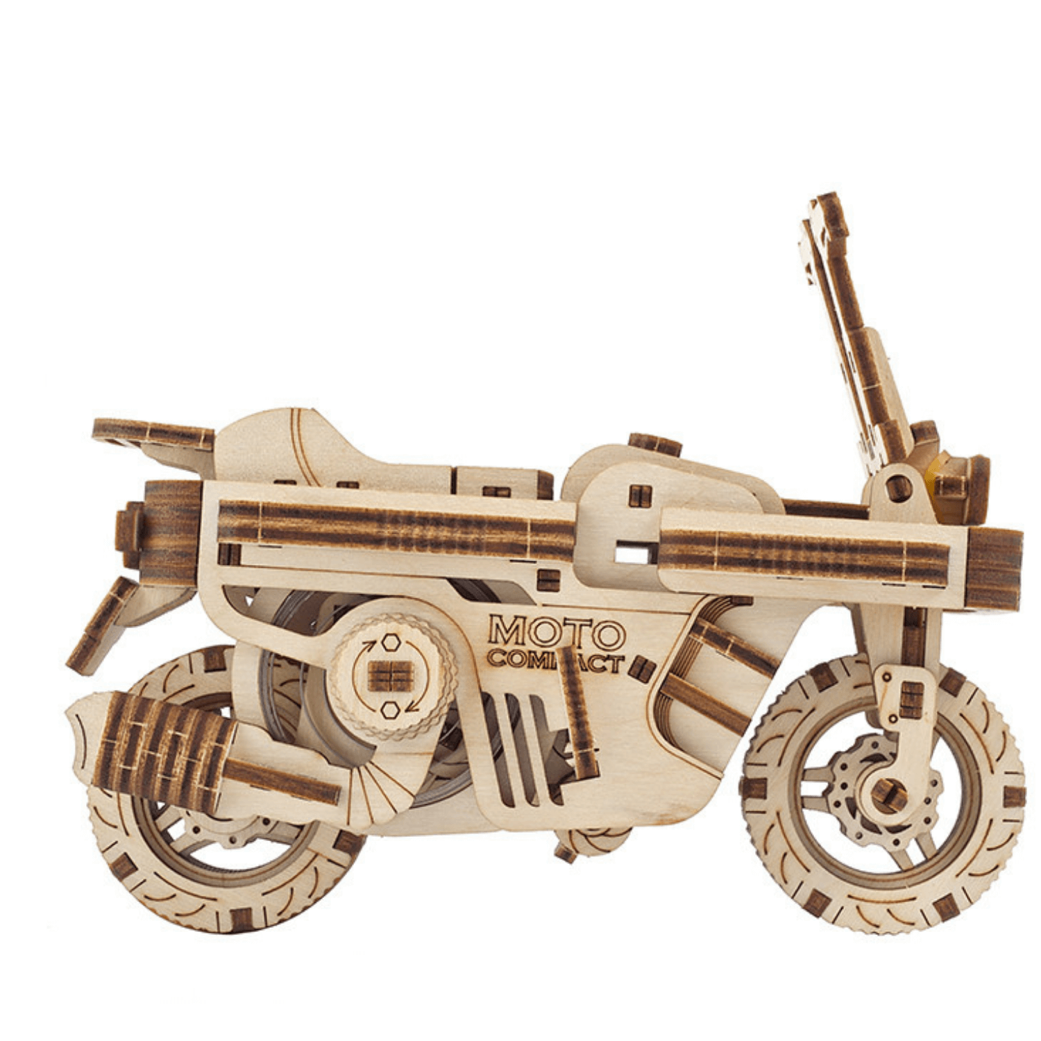 Scooter pliable-Puzzle mécanique en bois-Ugears--