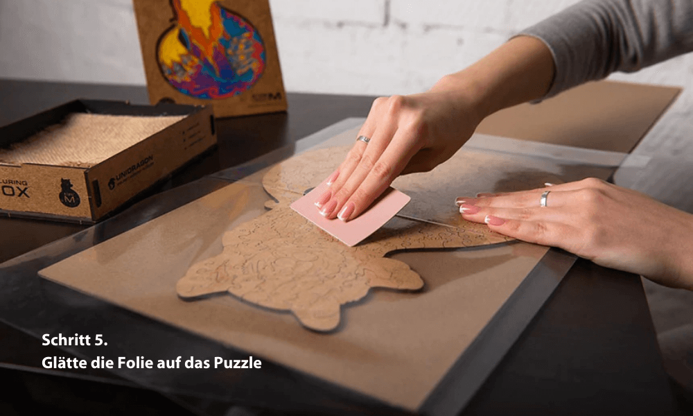 Système de fixation murale | Feuilles adhésives l Puzzle en bois Unidragon-Unidragon--