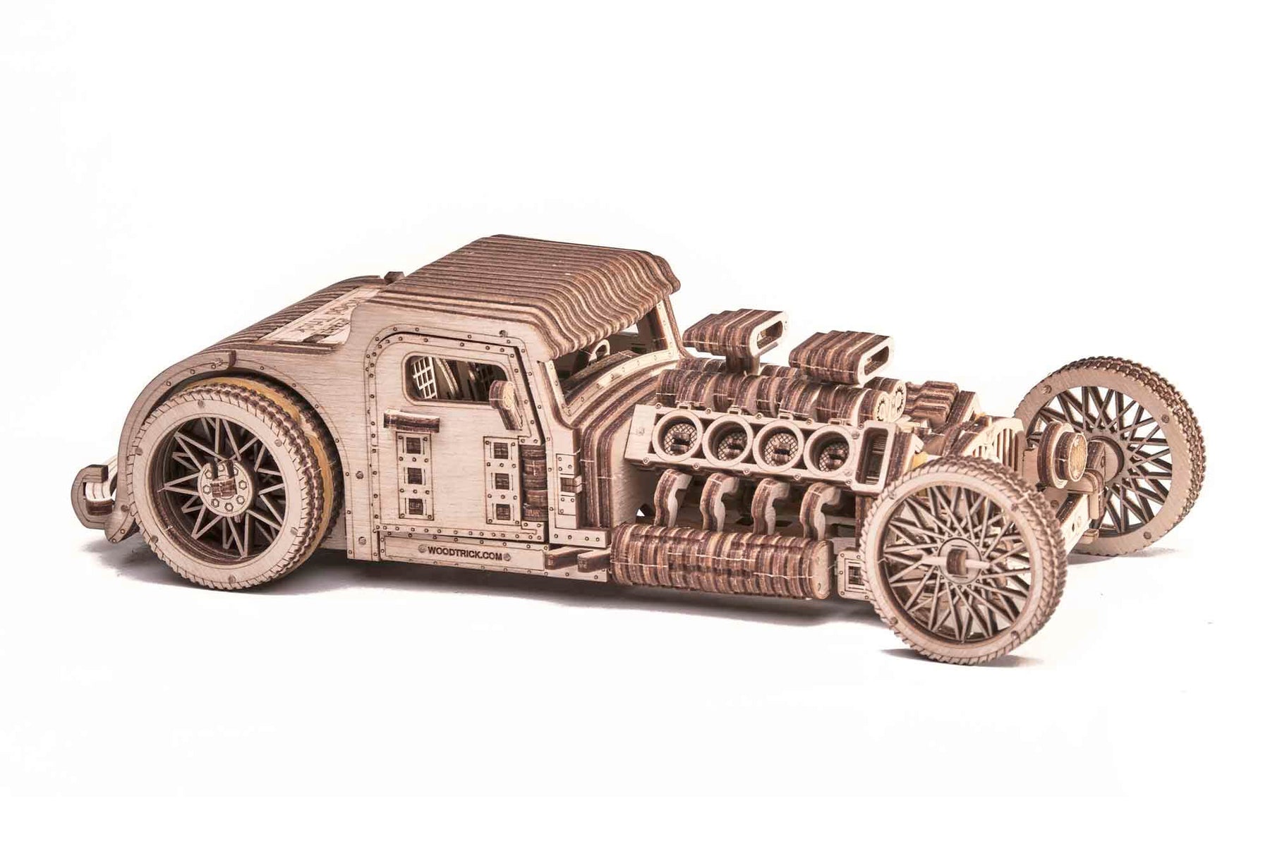Hot Rod-Mechanical Wooden Puzzle-WoodTrick--