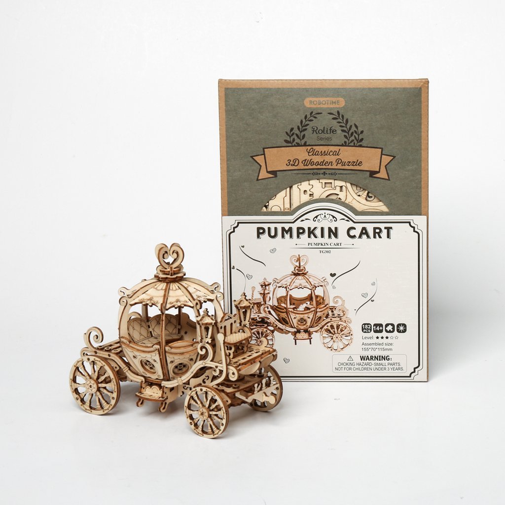 Cinderella's carriage-3D Puzzle-Robotime--