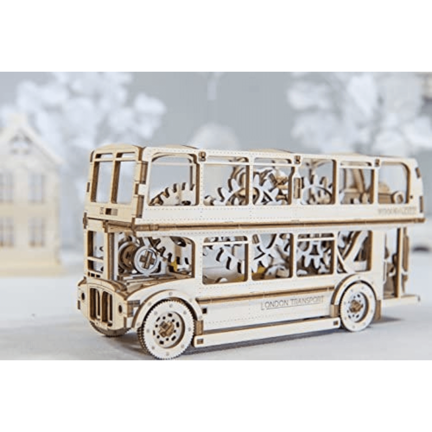 London Bus | WoodenCity-Mechanisches Holzpuzzle-WoodenCity--