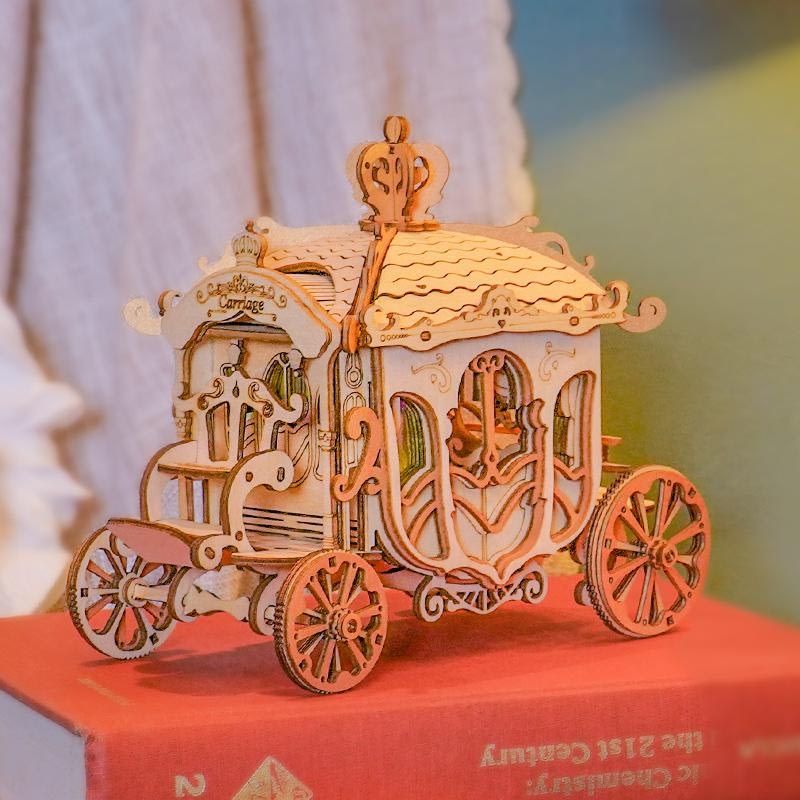 Vintage Carriage 3D Puzzle Robotime--