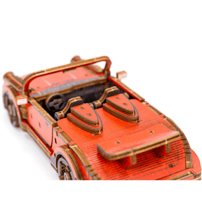 Sports Car | Limited Edition-Mechanical Wooden Puzzle-WoodenCity--