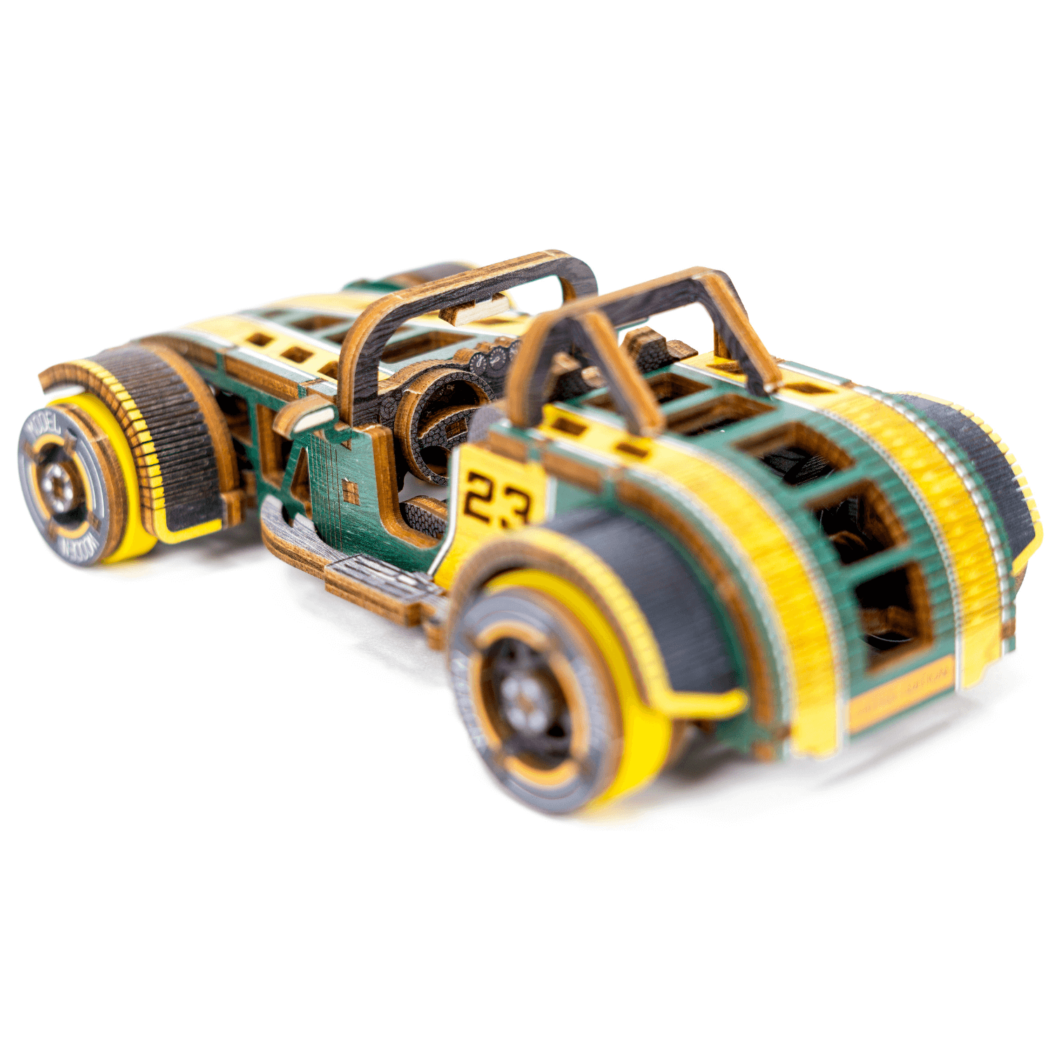 Roadster | Limited Edition-Mechanisches Holzpuzzle-WoodenCity--