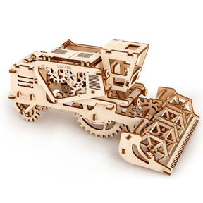 Mähdrescher-Mechanisches Holzpuzzle-Ugears--