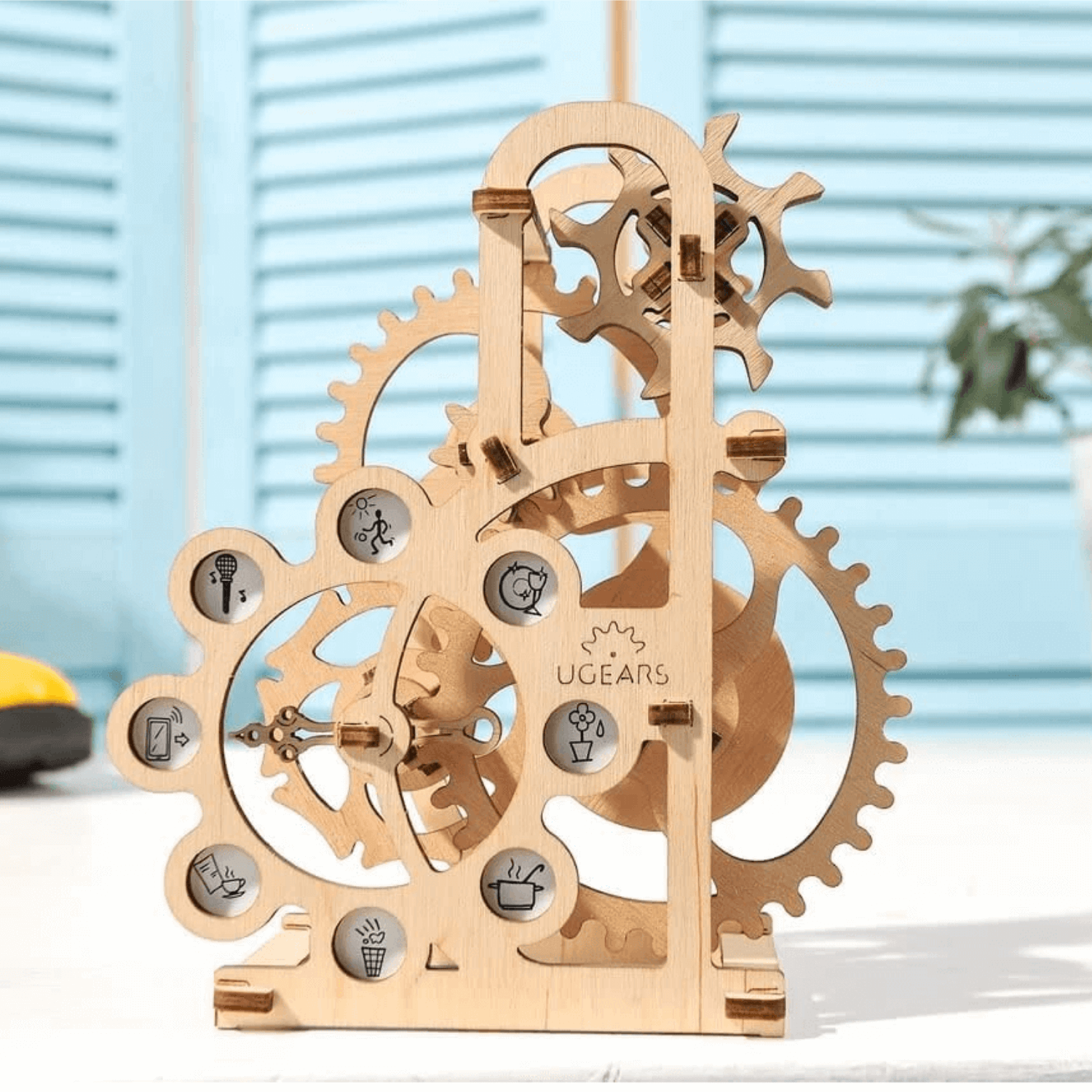 Dynamometer-Mechanisches Holzpuzzle-Ugears--