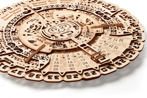 Maya Kalendar-Mechanisches Holzpuzzle-WoodTrick--