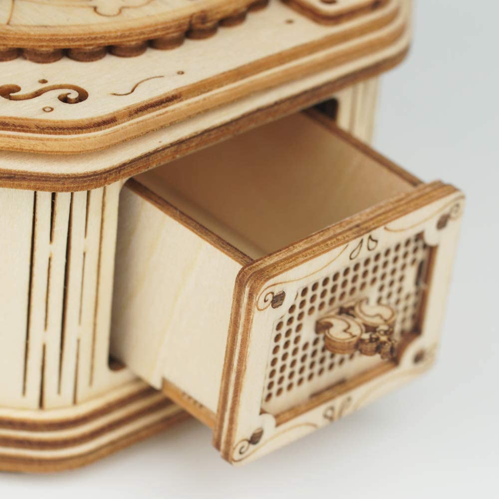 Gramophone to puzzle-3D Puzzle-Robotime--