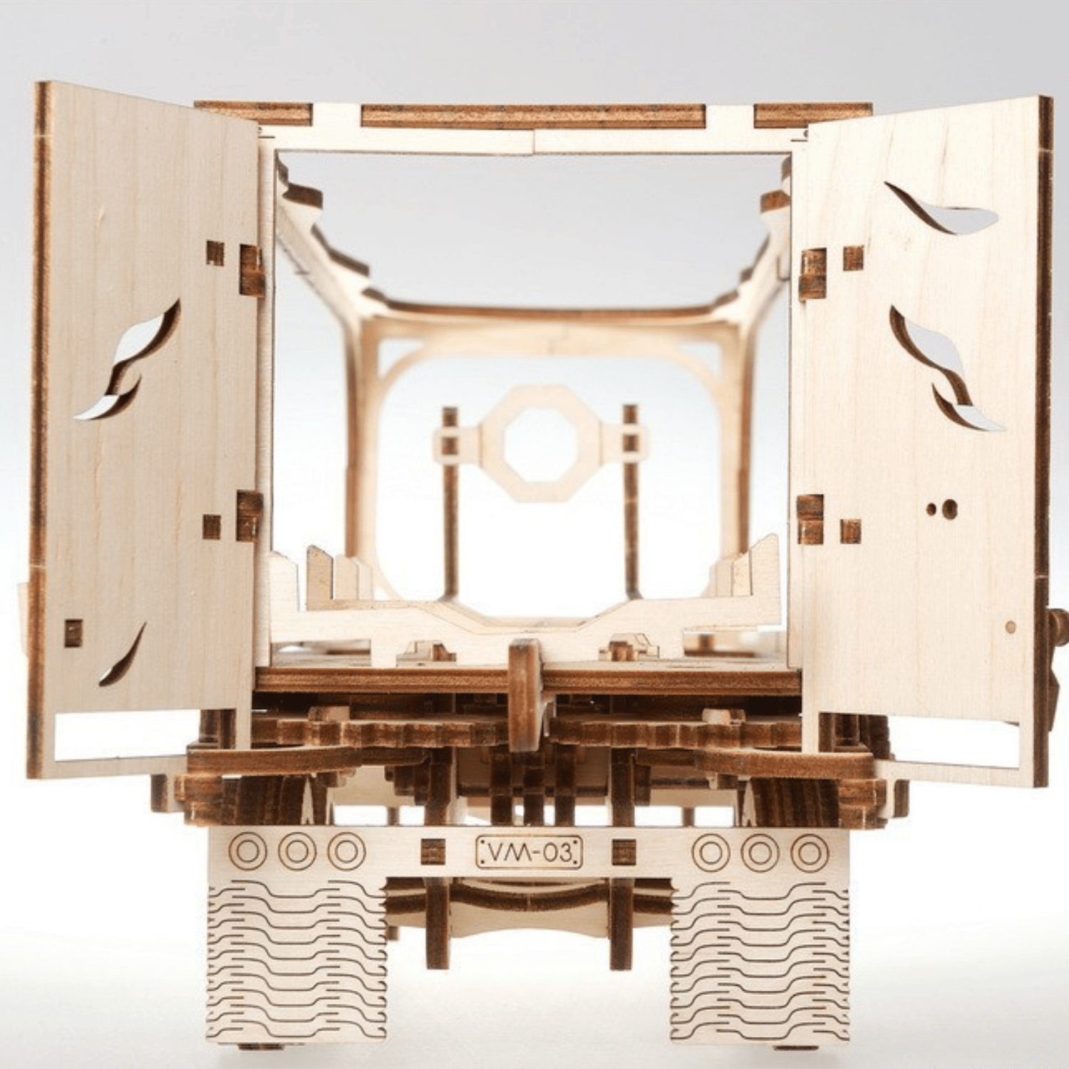 Trailer for "Heavy Boy"-Mechanical Wooden Puzzle Ugears--