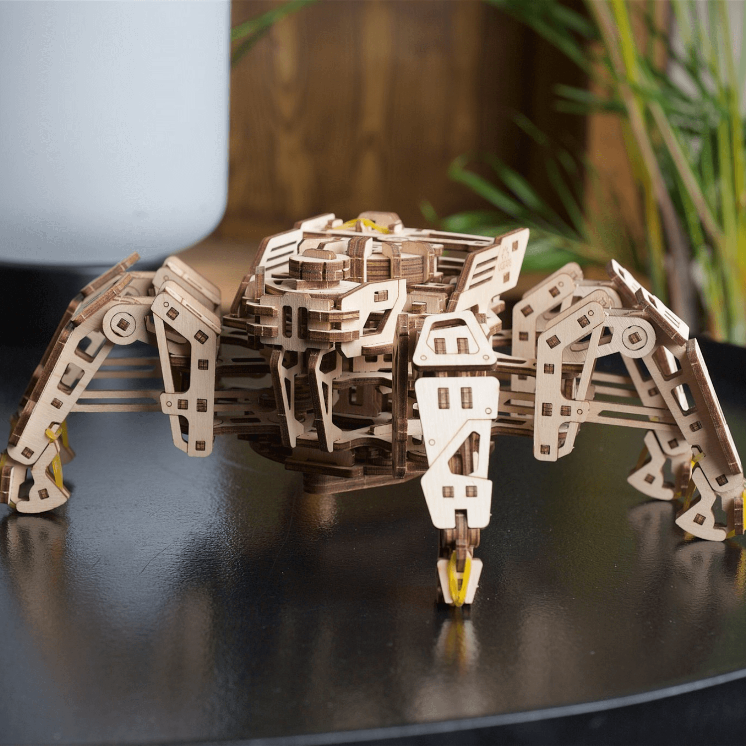 Hexapod Explorer Mechanical Wooden Puzzle Ugears--