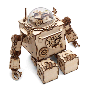 ROKR Orpheus Robot Mechanische Houten Puzzel...