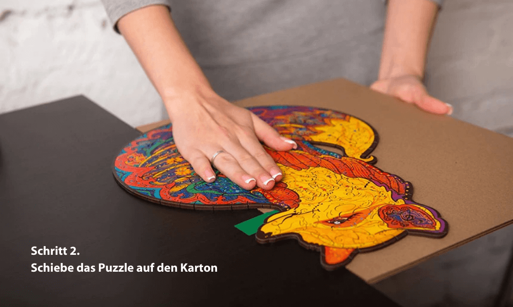 Système de fixation murale | Feuilles adhésives l Puzzle en bois Unidragon-Unidragon--