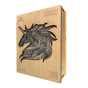 Dream unicorn wooden puzzle-MagicHolz--