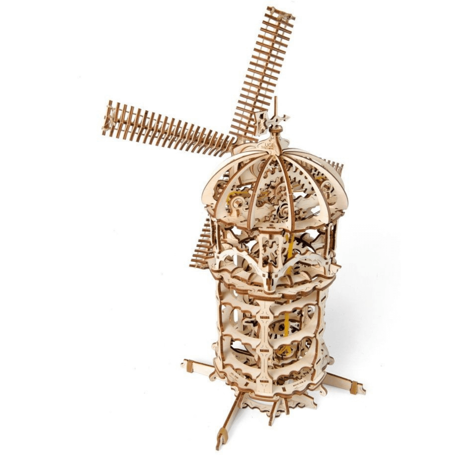 Windmolen-Mechanische Houten Puzzel-Uitrusting--