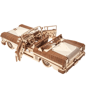 Cabriolet de rêve VM-05-Puzzle mécanique en bois-Ugears--