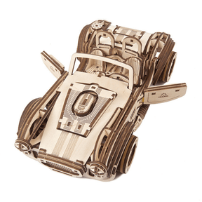 Drift Cobra Racing Car-Puzzle mécanique en bois-Ugears--