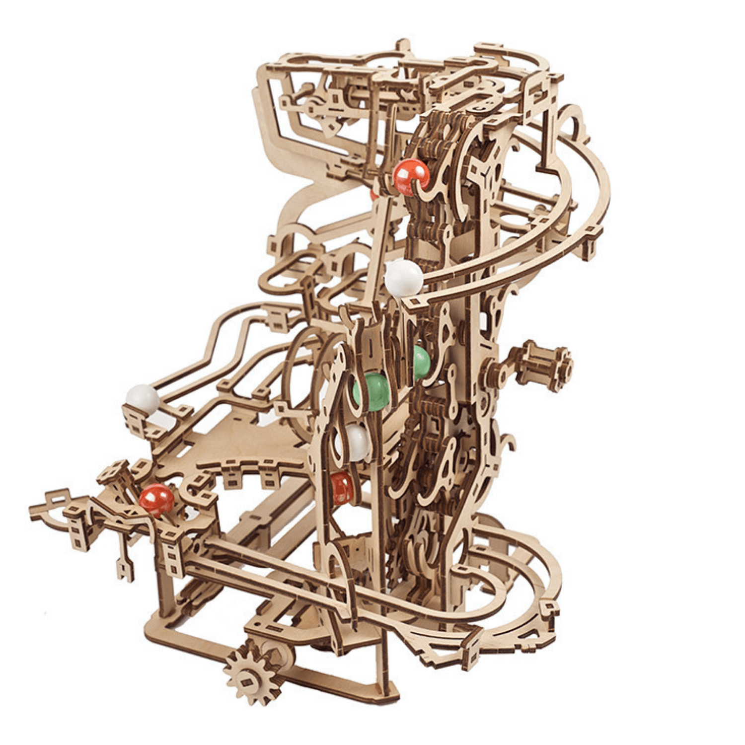 Murmel-Kettenbahn-Mechanisches Holzpuzzle-Ugears-70156-4820184121270