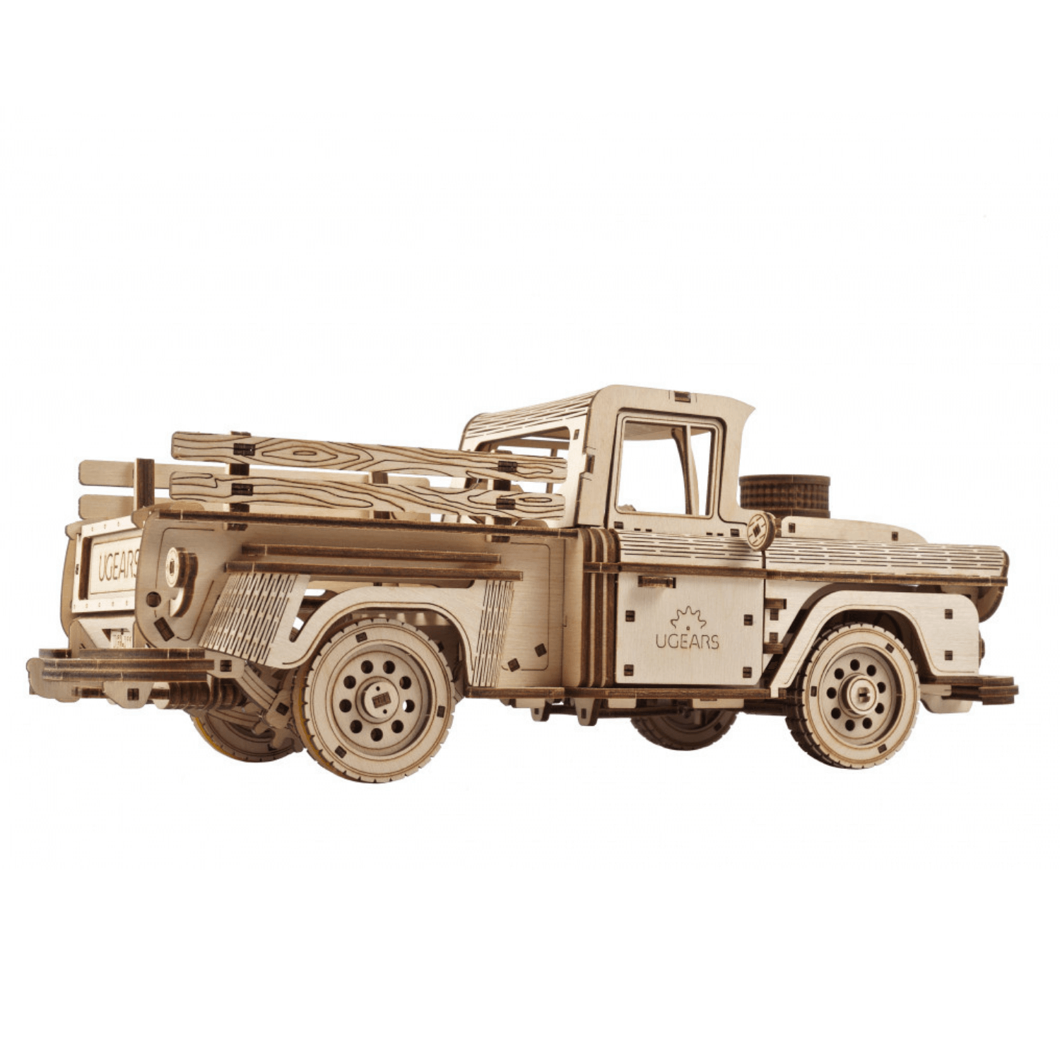 Pickup Lumberjack-Mechanical Wooden Puzzle-Ugears--