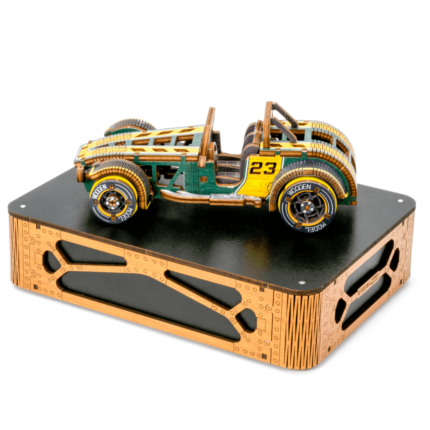 Roadster | Limited Edition-Mechanische houten puzzel-WoodCity--