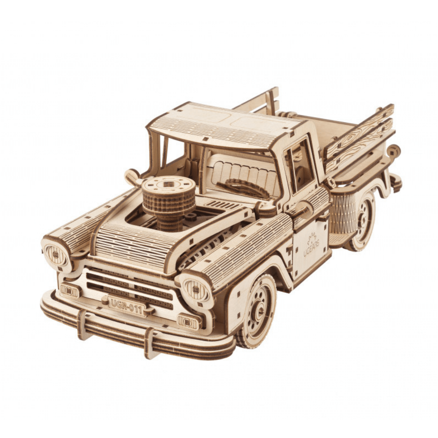 Pickup Lumberjack-Puzzle mécanique en bois-Ugears--