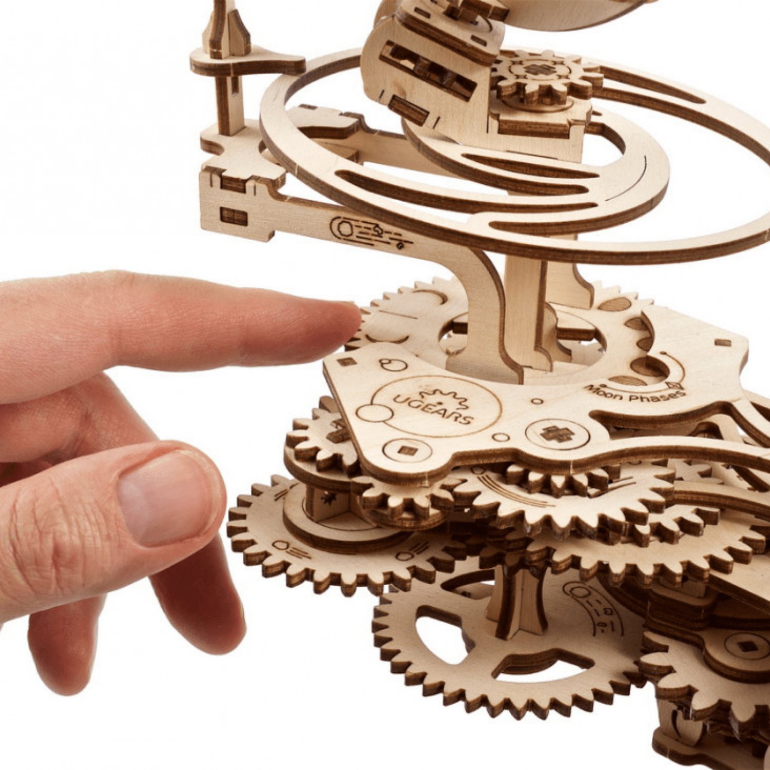 Mechanical Tellurium Mechanical Wooden Puzzle Ugears--