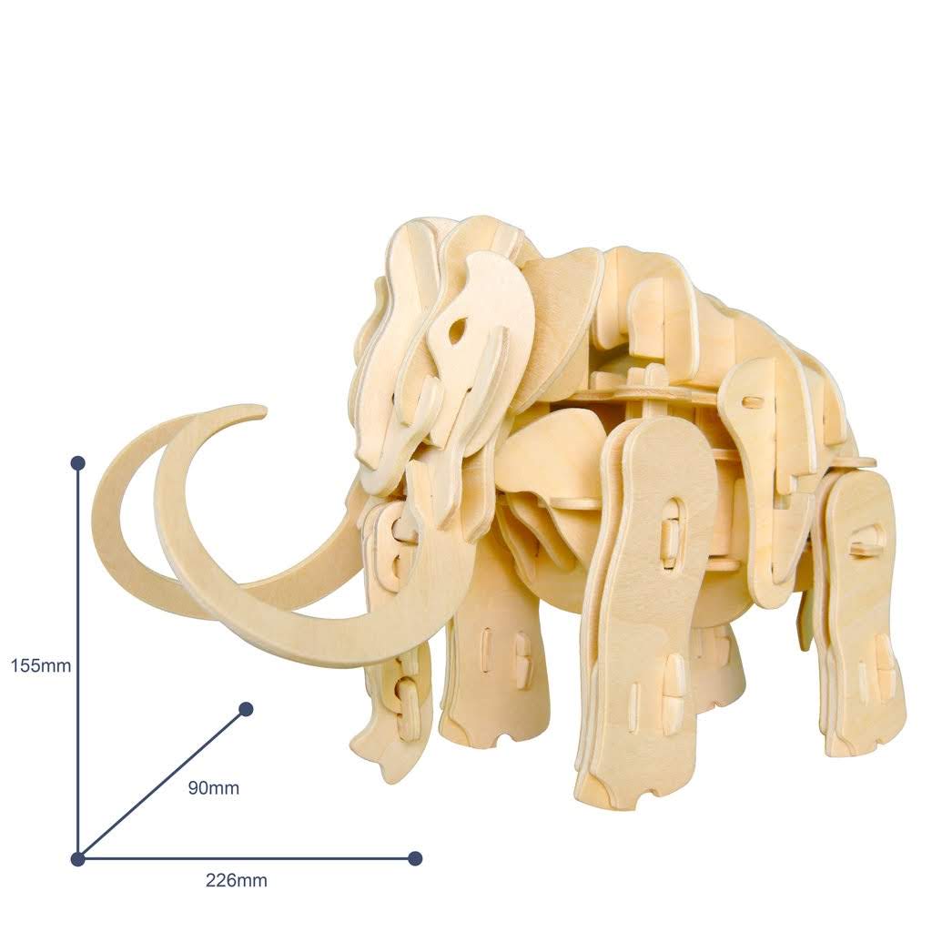 Mammut | Soundgesteuert-3D Puzzle-Robotime--