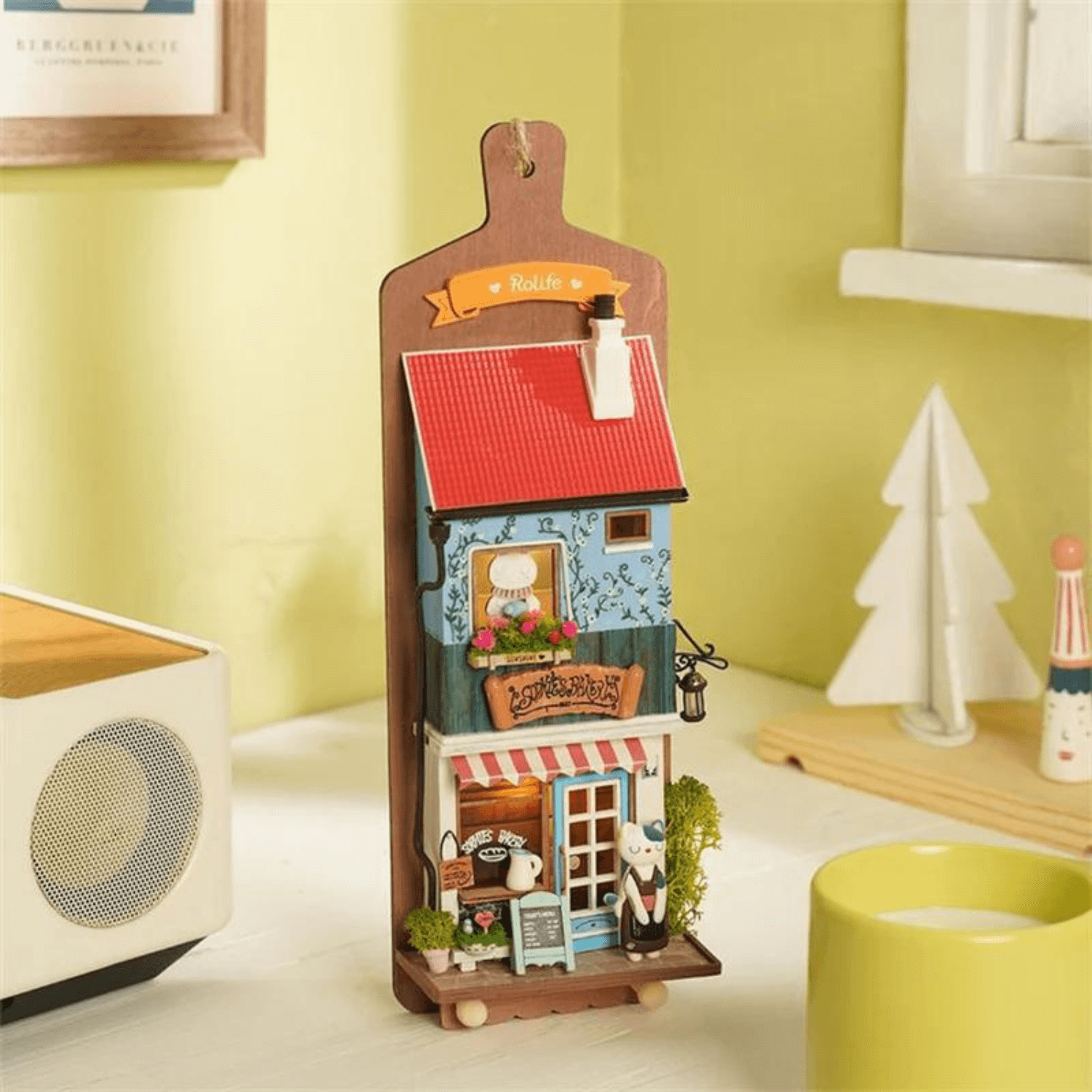 Aroma Toast Lab | Miniatuur Huis | Rolife Miniatuur Huis Robotime--