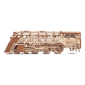 Atlantic Express Train-Puzzle mécanique en bois-WoodTrick--
