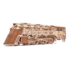 Atlantic Express Train-Puzzle mécanique en bois-WoodTrick--