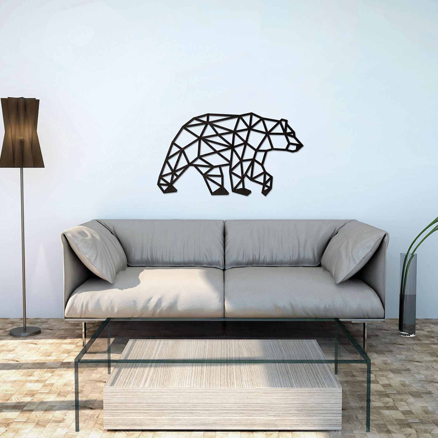 Bär | Wandpuzzle-Wandpuzzle-Eco-Wood-Art--