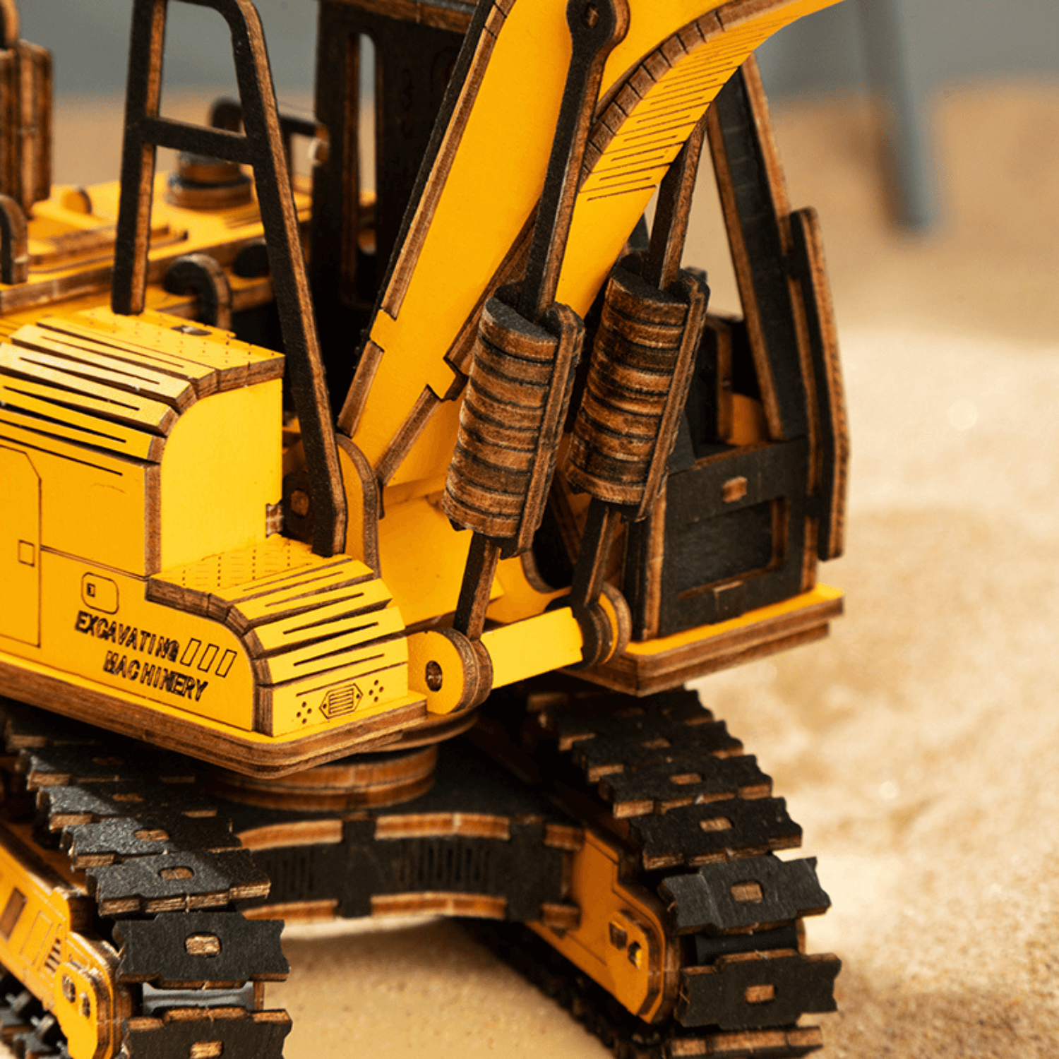 Excavator | Construction Machinery 3D Puzzle Robotime--