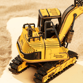 Excavator | Construction Machinery 3D Puzzle Robotime--