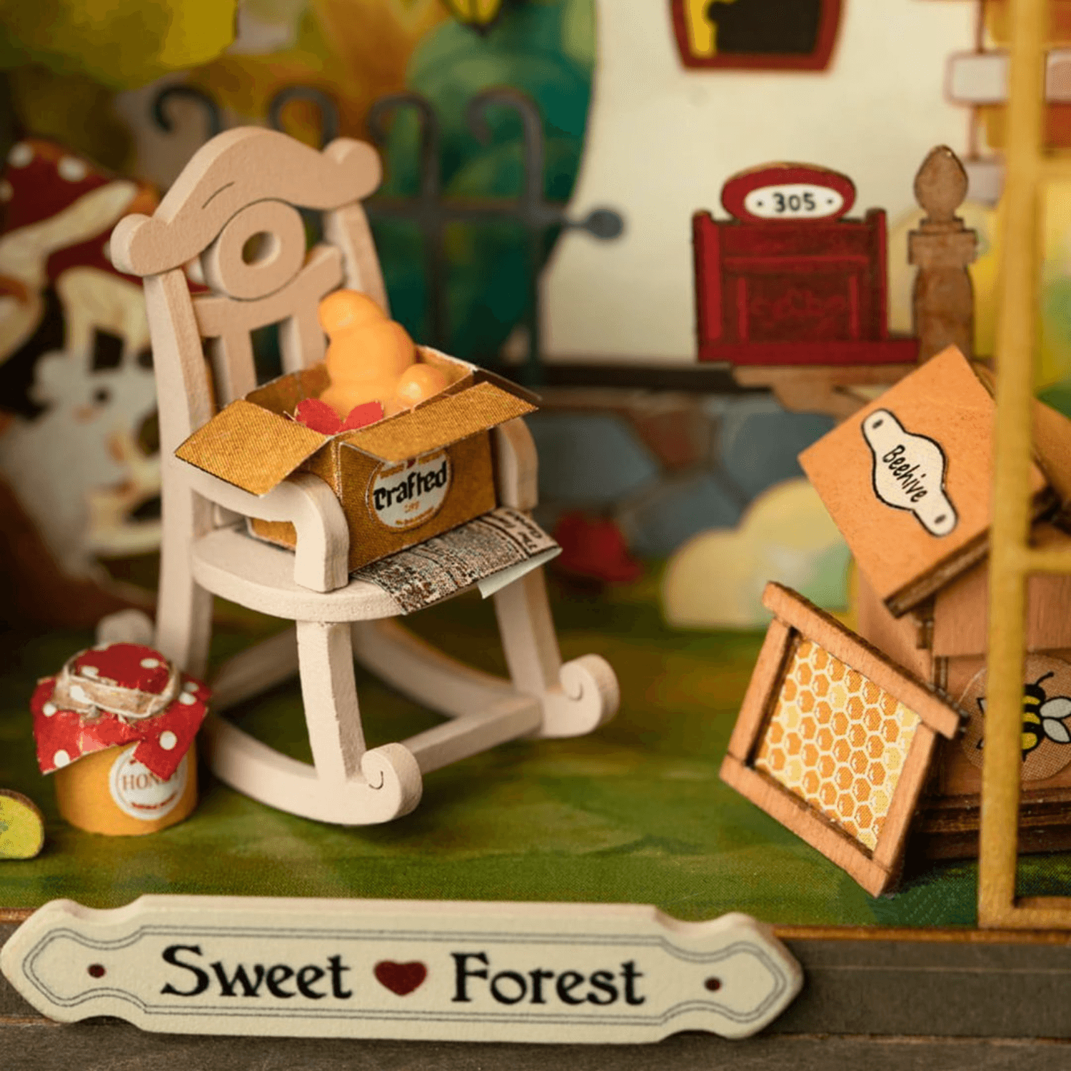 Enchanting Forest | Miniature House | Rolife Miniature House Robotime--