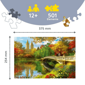 Central Park, New York | Houten puzzel 500+1-Houten puzzel-TREFL--
