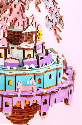 City in the Sky Music Box-3D Puzzle-Robotime--