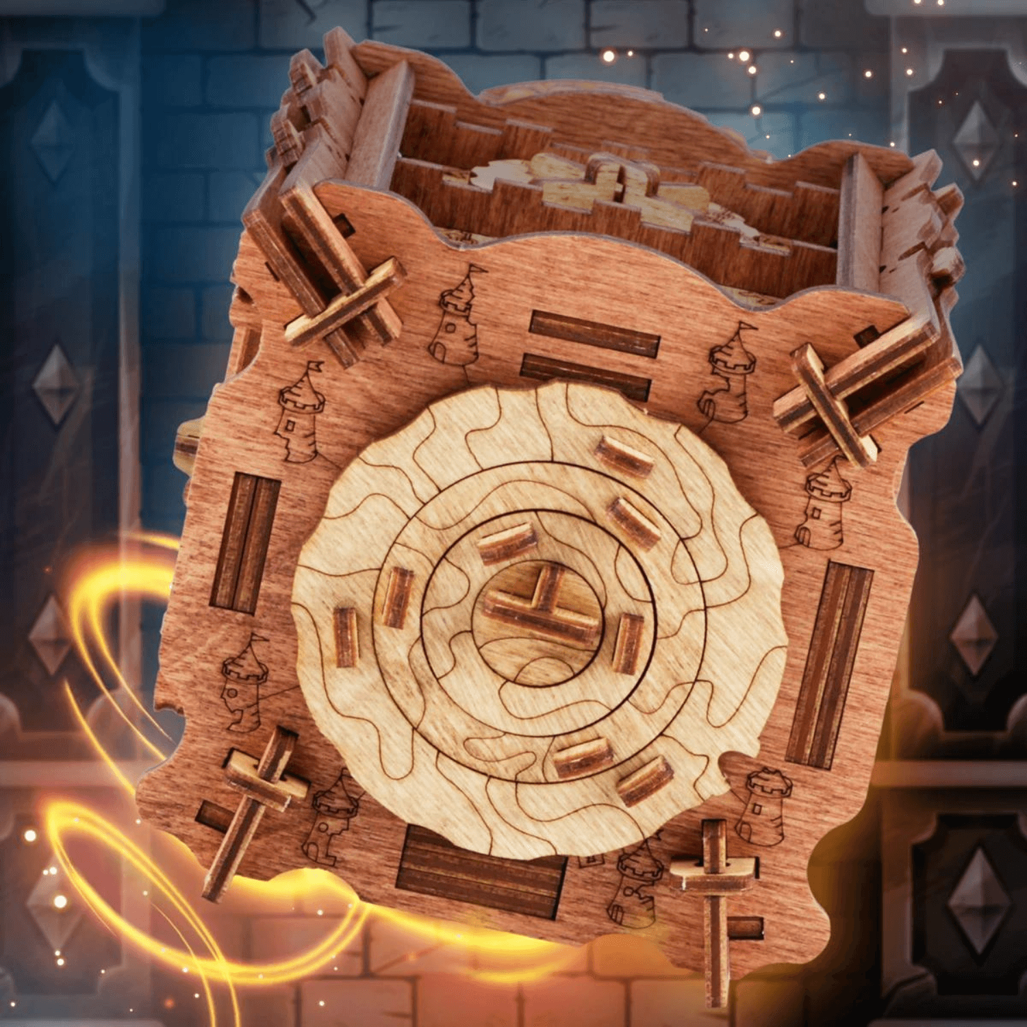 Cluebox "The Trial of Camelot"-Escape Room Spiel-iDventure--