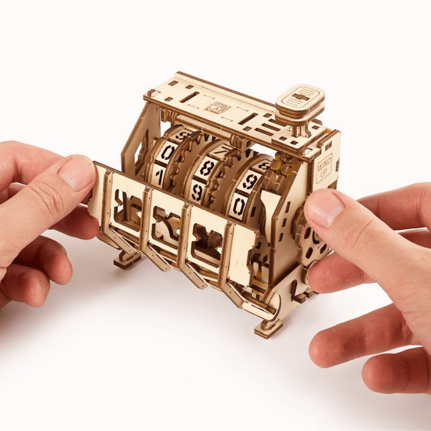 Klick Zähler-Mechanisches Holzpuzzle-Ugears--