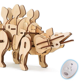 Stegosaurus | Sound, Light & Remote Control-3D Puzzle-Robotime--