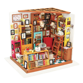 Sam's Studie (Studie)-Miniatuurhuis-Robotime--