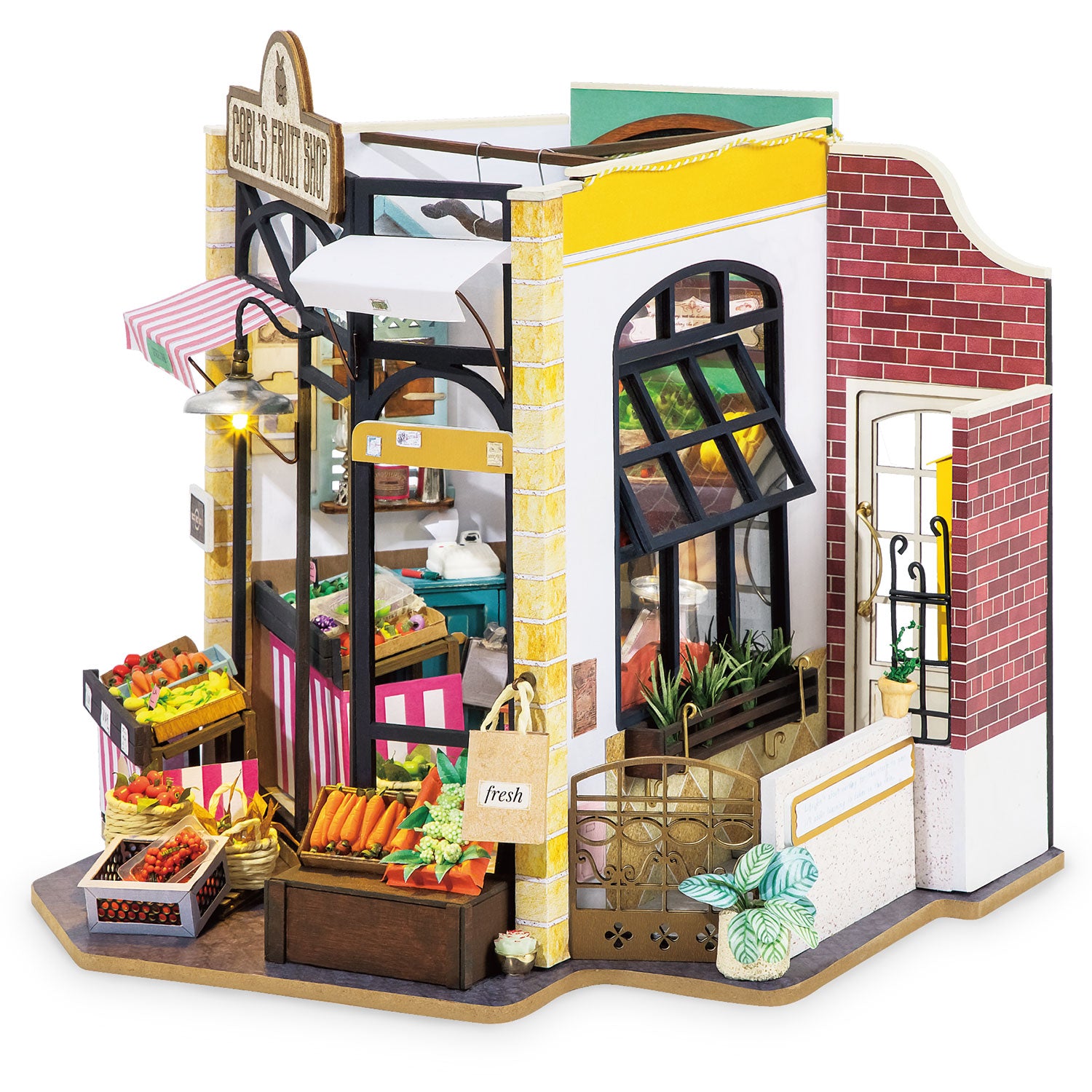 Carl's Fruit Shop (Obstgeschäft)-Miniaturhaus-Robotime--