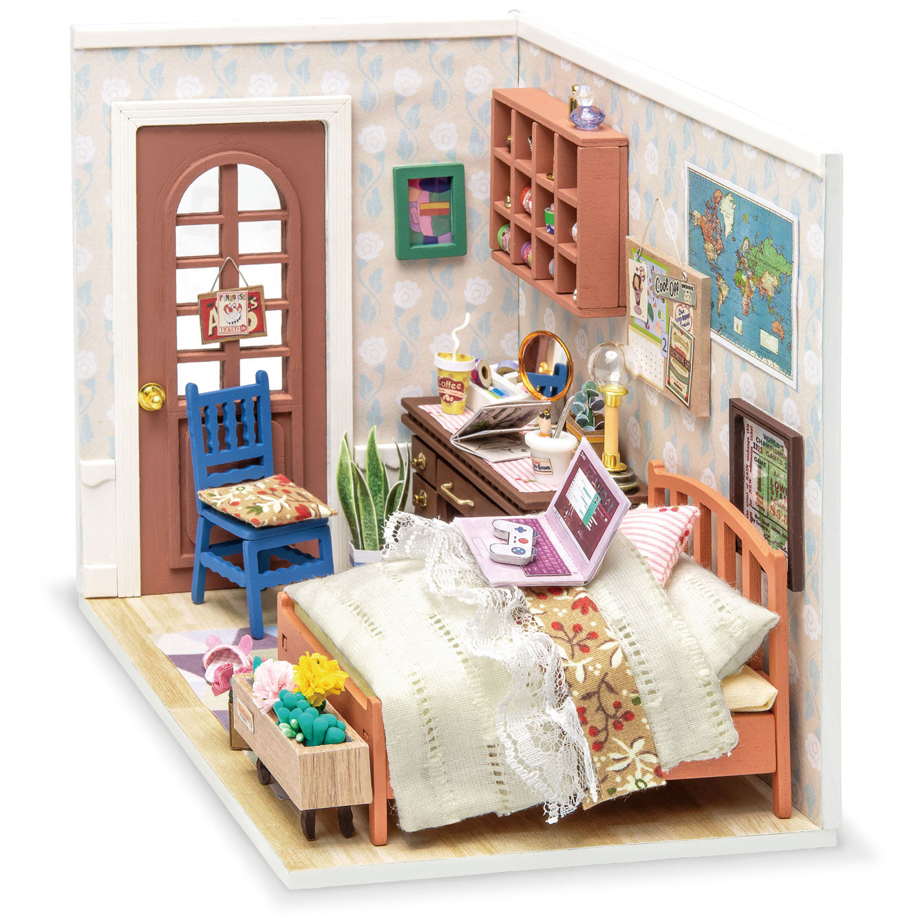 Anne's Bedroom (Schlafzimmer)-Miniaturhaus-Robotime--