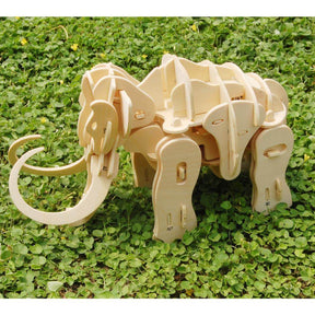 Mammoth | Sound Controlled-3D Puzzle-Robotime--