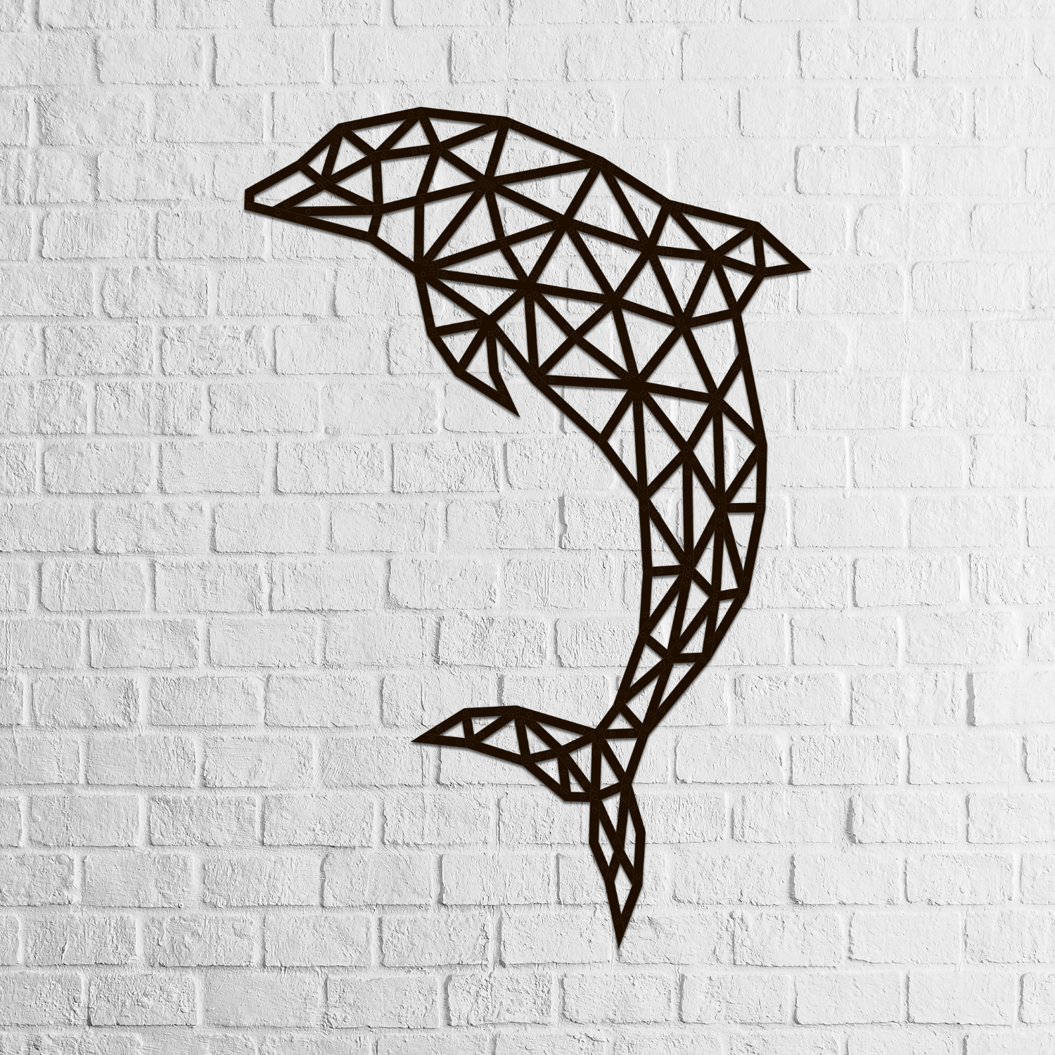 Delfin | Wandpuzzle-Wandpuzzle-Eco-Wood-Art--