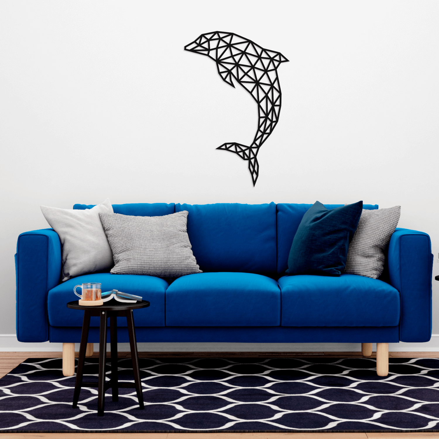 Dolphin | wall puzzle wall puzzle eco wood art--