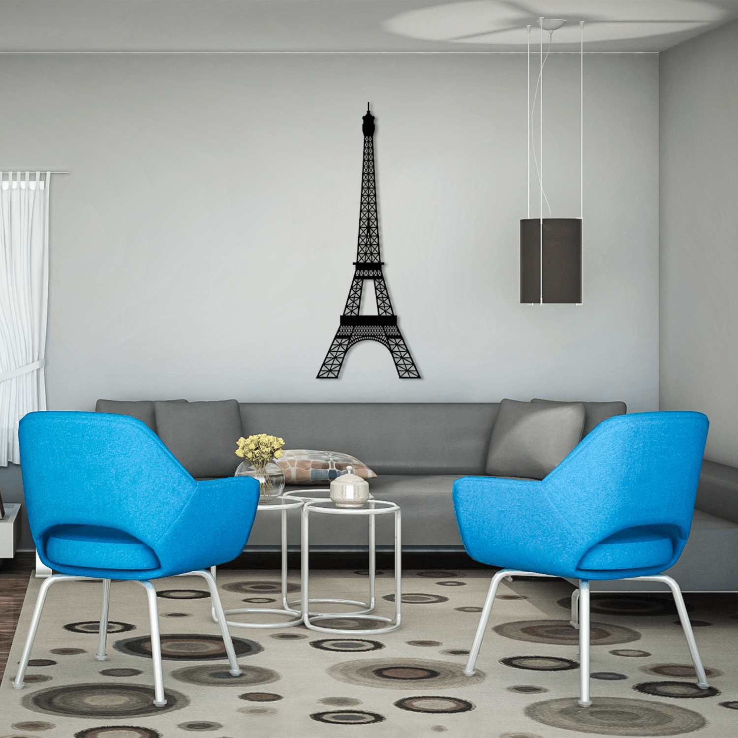 Tour Eiffel | Puzzle mural-Eco-Wood-Art--