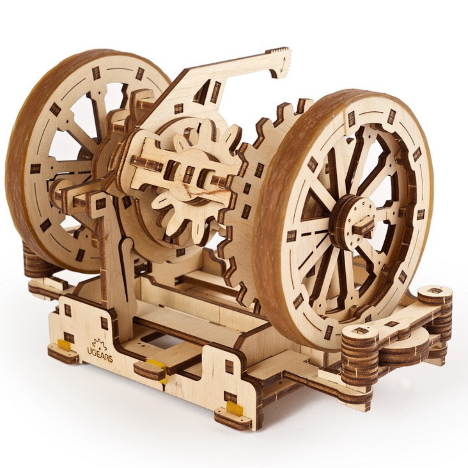 Engrenage différentiel-Puzzle mécanique en bois-Ugears--