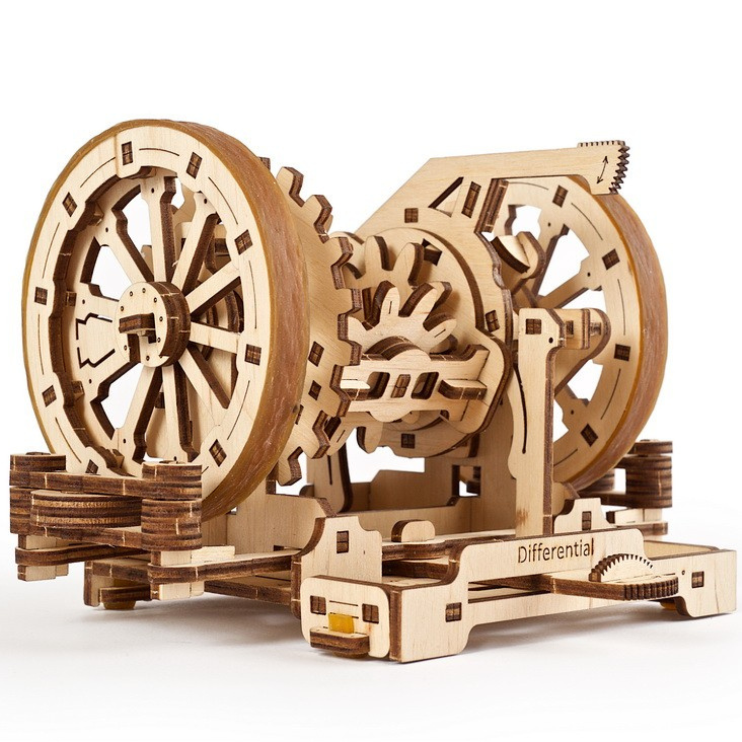 Differential Gear Mechanical Wooden Puzzle Ugears--